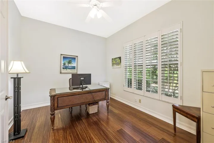 Den is so light and bright - use as an office space or third guest bedroom.