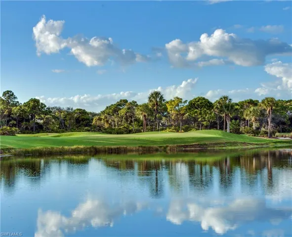 Gorgeous golf views.