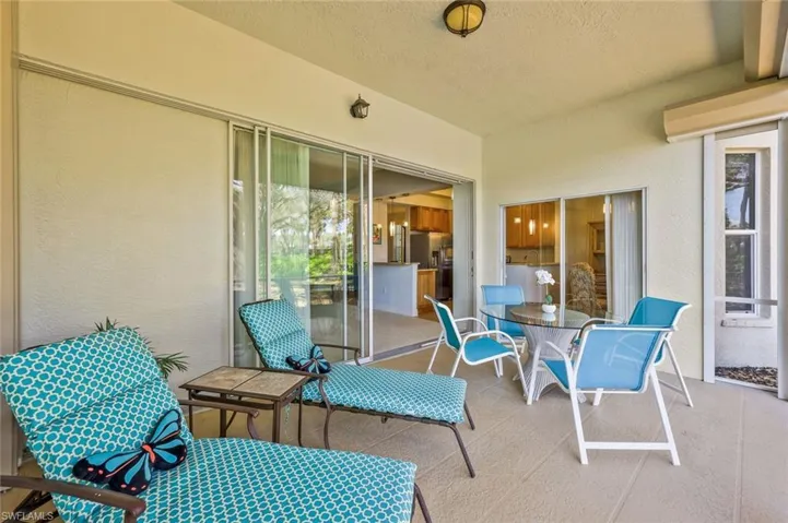 Open the sliders all winter long for indoor/outdoor living.