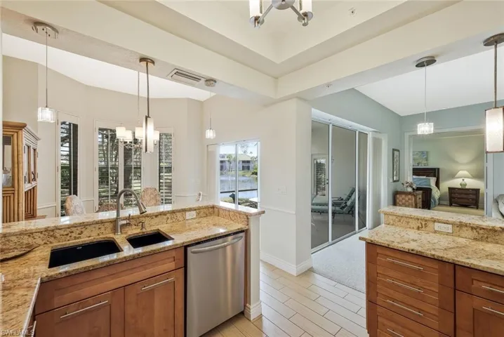 Prepare meals while enjoying stunning lake views!