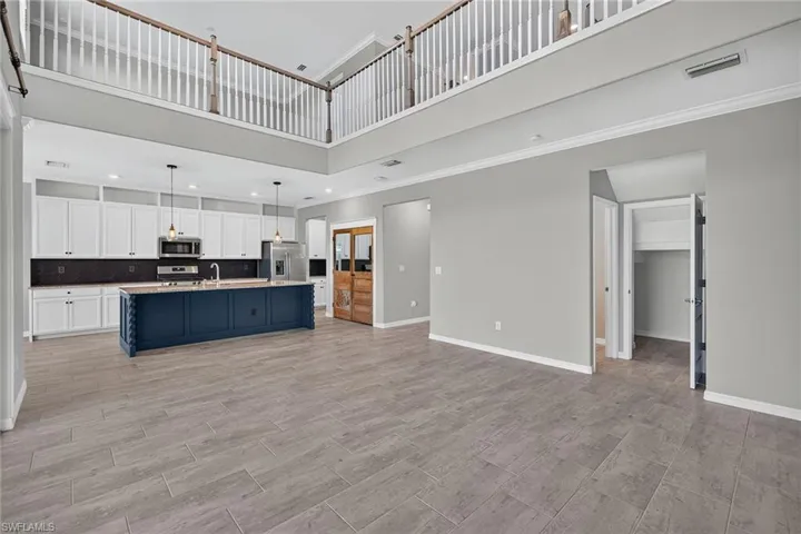 Great Room With Loft View