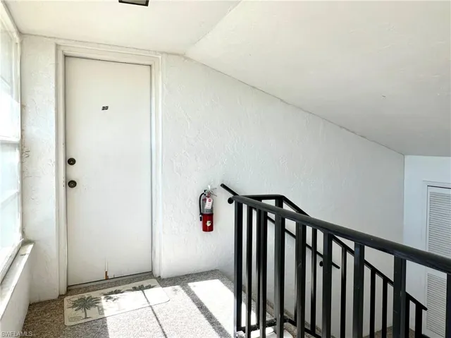 Doorway to property