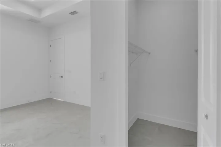 View of spacious closet