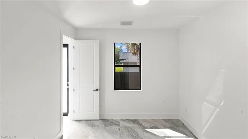 3rd Bedroom With bathroom and outside access.