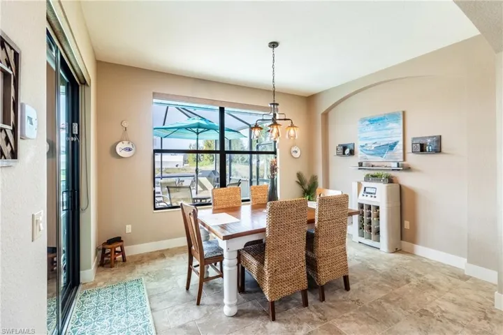 Dining area