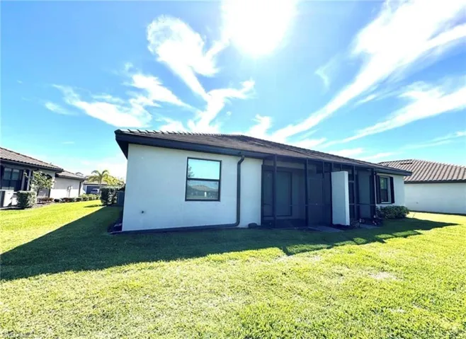 Back of house and lanai
