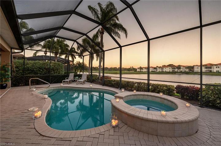 The sunsets are spectacular in this home...