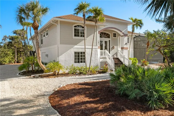 View of front of property featuring french doors