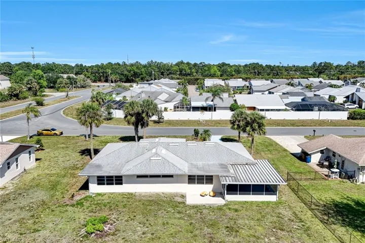 Bird's eye view featuring a residential view