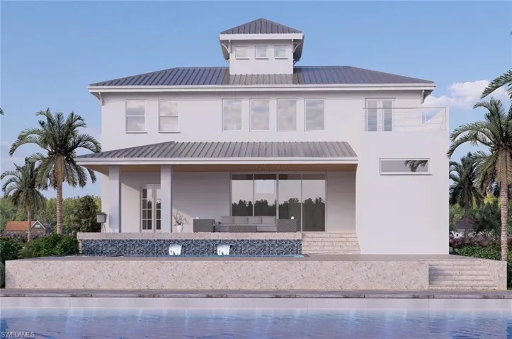 Rendering of Rear Elevation