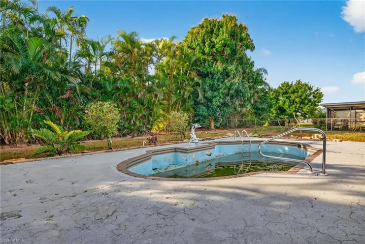 Swimming pool featuring a patio area
