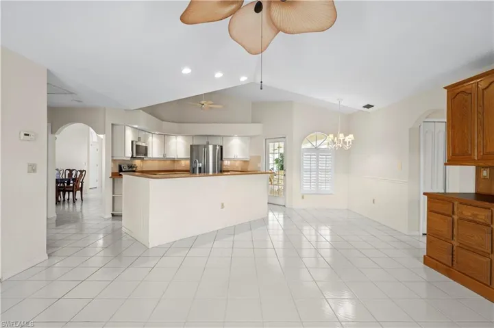 View of Kitchen from Family Room