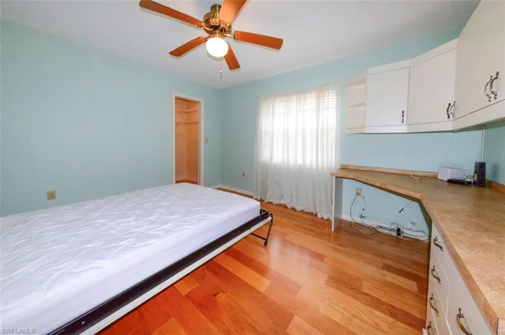 Third Bedroom with Trundle bed shown lowered