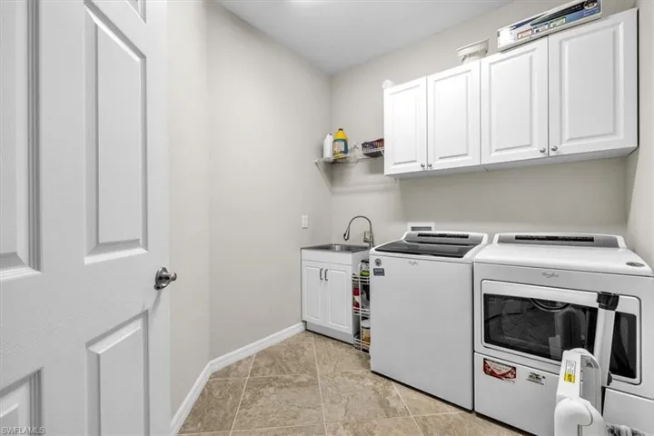 Extra large laundry with storage