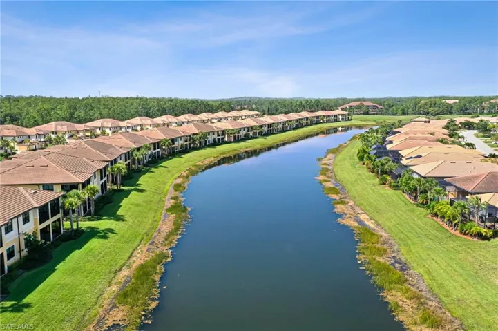 Canal behind property