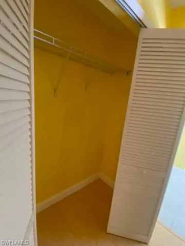 View of closet