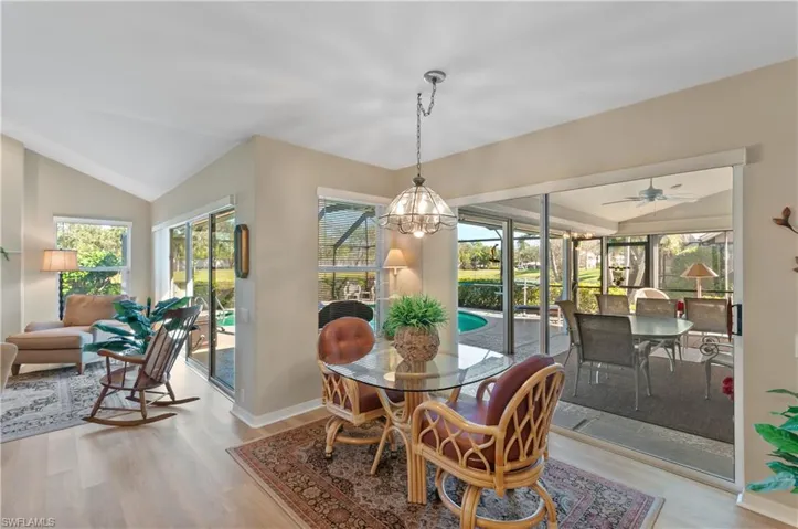 Breakfast area