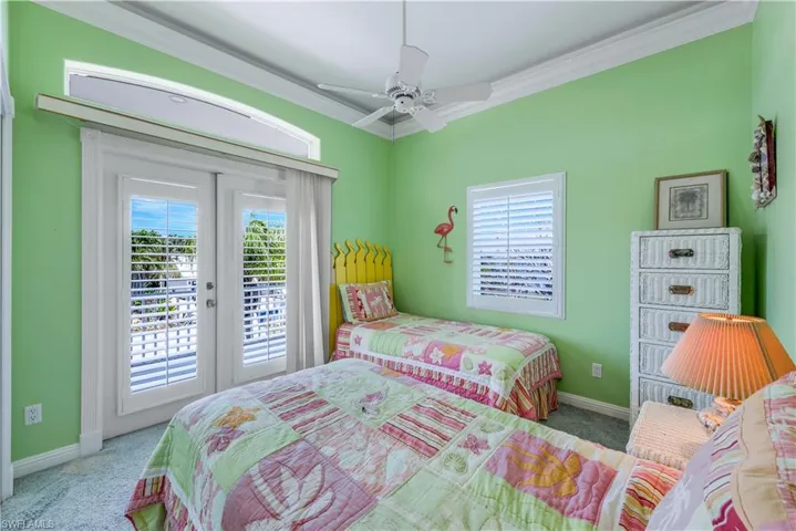 Your 3rd bedroom has access to your other front balcony where you can enjoy the views of the Bay.