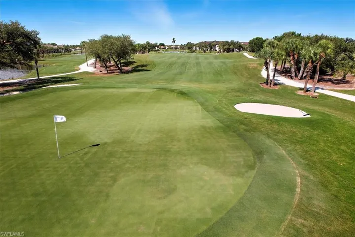 View of property's community featuring golf course view