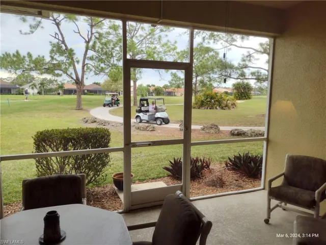 --Lanai Overlooking Golf Course