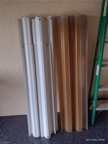--Lexan and Metal Hurricane Shutters.