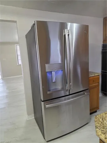 Stainless steel  French style refrigerator