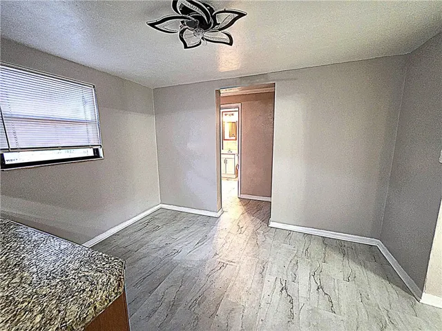 Dining room area adjoining kitchen