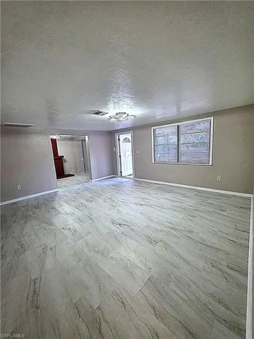 Living room looking towards front door