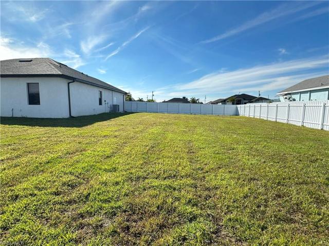 North Side Yard