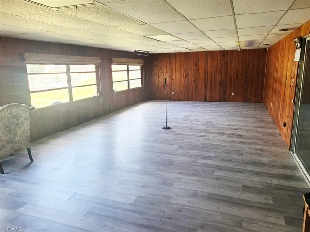 Great room with a clear view to the Imperial River