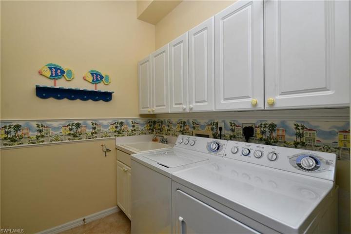 Laundry room with extra cabinets