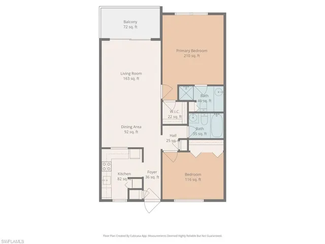 View of floor plan / room layout