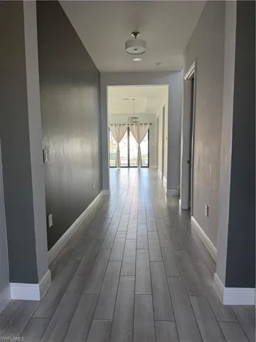 View upon entry