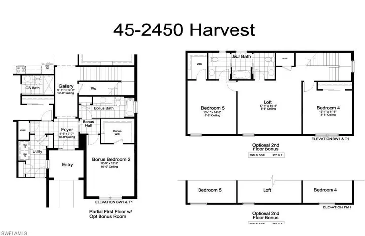 View of floor plan / room layout - from Builder