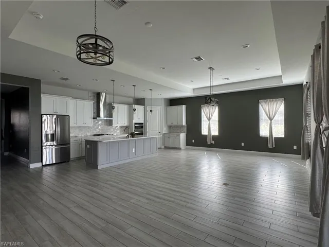 LR/DR/Kitchen area