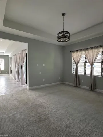 Master Bdrm converted to additional LR area