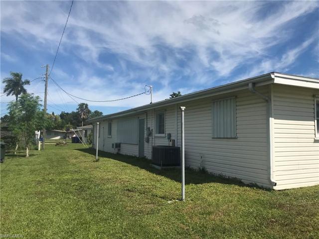 rear of home