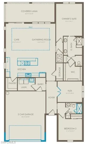 Floor plan with structurals