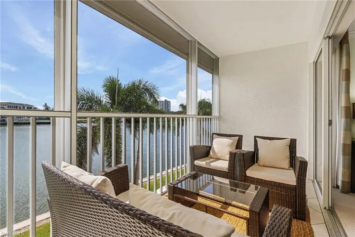 Master Bedroom Balcony featuring a gorgeous bay view
