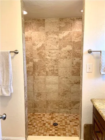 Master bath shower stall
