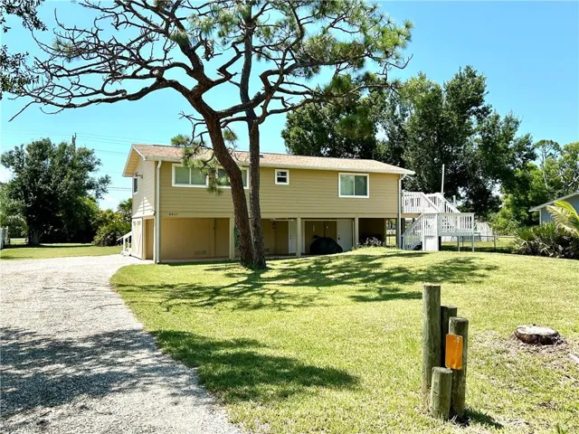 Driveway view (1/2 acre lot)