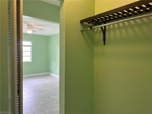 Primary Bedroom walk in closet.