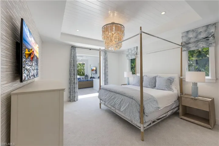 Upstairs Bedroom 3 en suite open to upstairs outdoor living