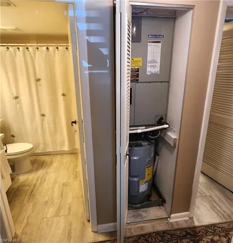 AC & Hot Water Closet