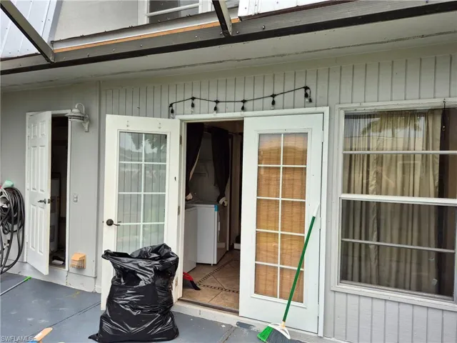 Patio/ lani Doorway to property