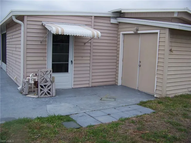 Double door shed, room to store your golf cart!