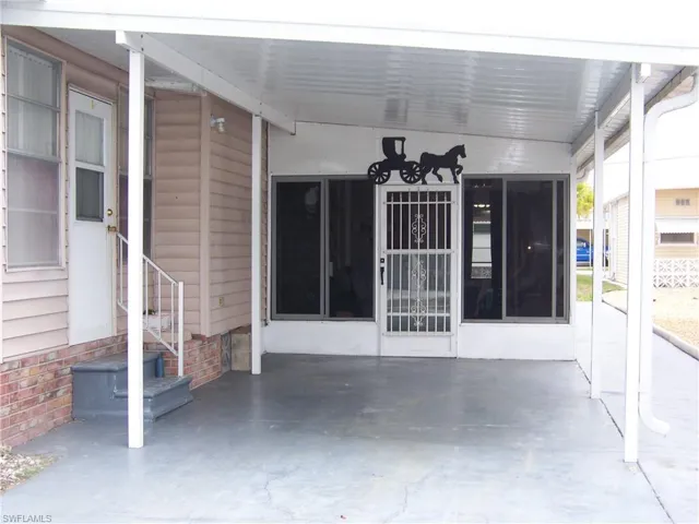 Great covered carport