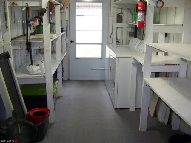 HUGE room w/extra storage for workshop etc.