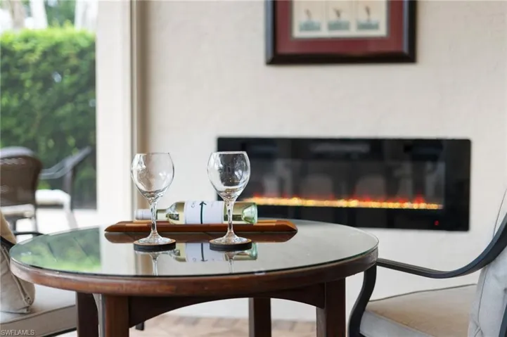 New Electric Fireplace Feature