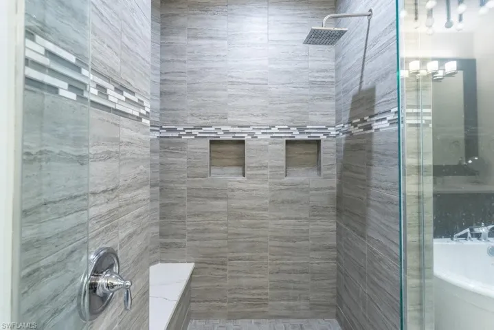 Primary bath separate shower